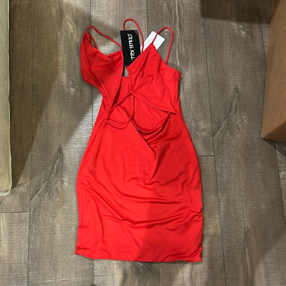 Dolls Kill Time to Party Cutout Mini Dress